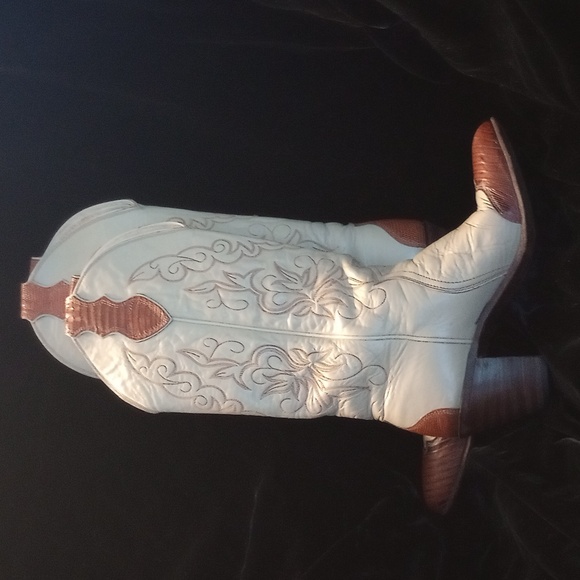 Vintage Justin Dancing Cowgirl Boots Size 5B - Picture 6 of 11